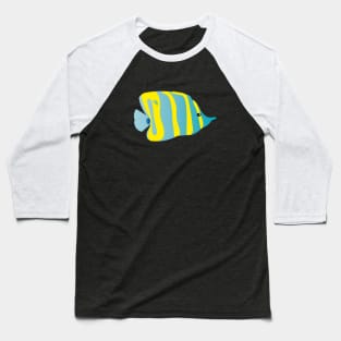 Whimsical Fish  Design Baseball T-Shirt